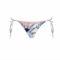 Agua Bendita Alegria Eco Bikini Bottom in Pink/Blue - women