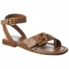 Michael Kors Collection Langley Leather Sandal - women