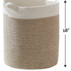 Ornavo Home Large Cotton Rope Laundry Hamper Woven Basket with Handles 11 Ornavo Home Large Cotton Rope Laundry Hamper Woven Basket with Handles -Premium Sales 0ec0952ffc5f4903940380d9e68c5549 0dd8fb5d a331 4c78 8830 ff41d9bc27c5 1080x