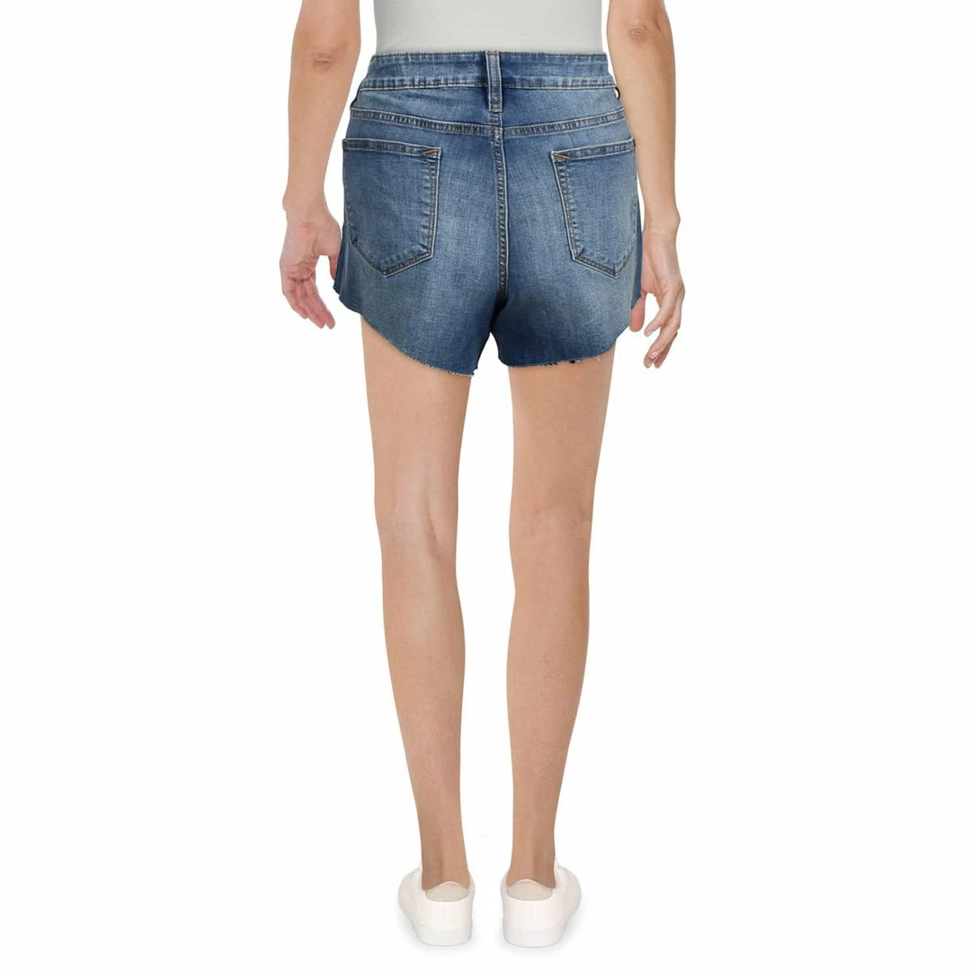 Vigoss Womens Distressed Raw Hem Shorts 4 Vigoss Womens Distressed Raw Hem Shorts - Image 2