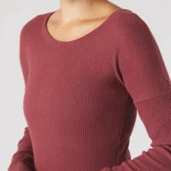 Glyder Comfort Long Sleeve in Merlot - women -Premium Sales 17d495489b804dbcb8195ddd1a4208f9 1080x