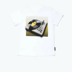 Molo Kids Roxo Melted Lp Tee in White