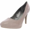 Worthington Jean Womens Patent Slip On Dress Heels