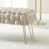 Ornavo Home Mirage Velvet Woven Bench Ottoman 2 Ornavo Home Mirage Velvet Woven Bench Ottoman -Premium Sales 247bbbf763644293af879da6241b26ff 1080x