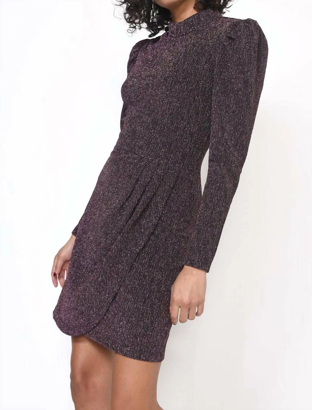 Greylin Jackie Metallic Dress in Pink - women 5 Greylin Jackie Metallic Dress in Pink - women - Image 3