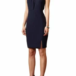 Greylin Cecilia Halter Dress in Navy - women