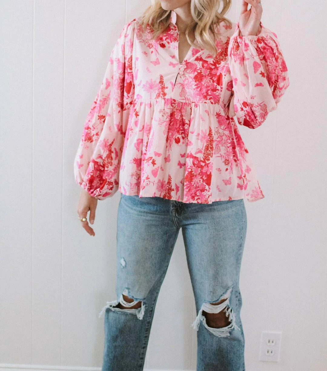 Victoria Dunn Middleton Blouse in Secret Garden - women 5 Victoria Dunn Middleton Blouse in Secret Garden - women - Image 3