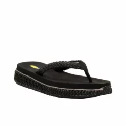 Volatile Palau Flip Flop In Black - women