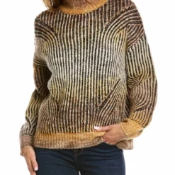 Rain and rose Rain + Rose Wool-Blend Sweater - women