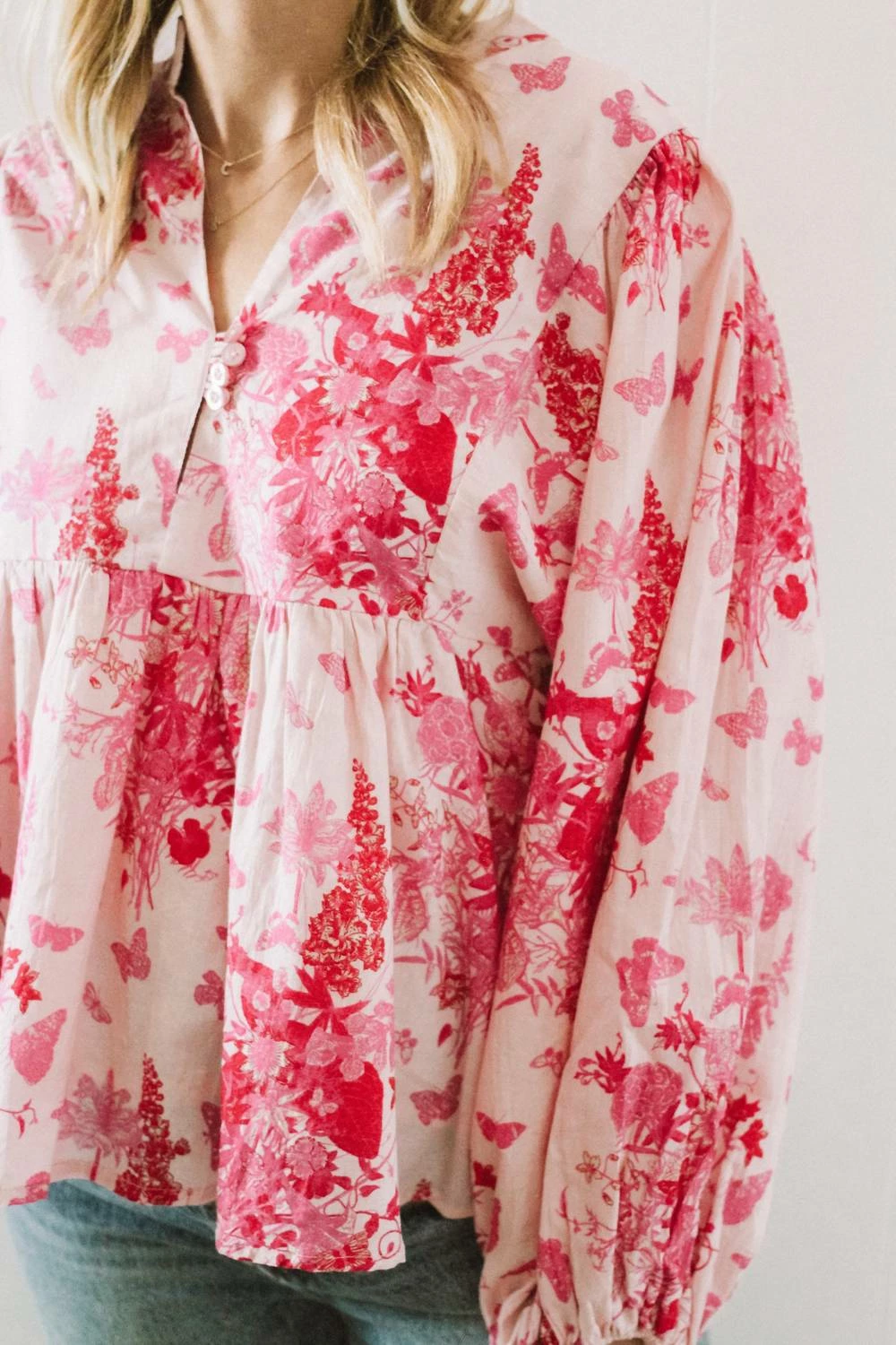 Victoria Dunn Middleton Blouse in Secret Garden - women 4 Victoria Dunn Middleton Blouse in Secret Garden - women - Image 2