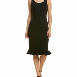 Michael Kors Collection Wool-Blend Sheath Dress - women