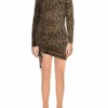 Pam & Gela Womens Animal Ruched Cocktail and Party Dress -Premium Sales 435e326f77c0415380564fcff723d9b4 1080x