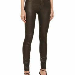 Adriano Goldschmied Farrah Womens Denim Coated Colored Skinny Jeans