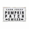 Sweet Water Decor Pumpkin Patch Shiplap Wood Sign 15 x 24"