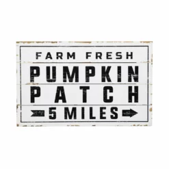 Sweet Water Decor Pumpkin Patch Shiplap Wood Sign 15 x 24"