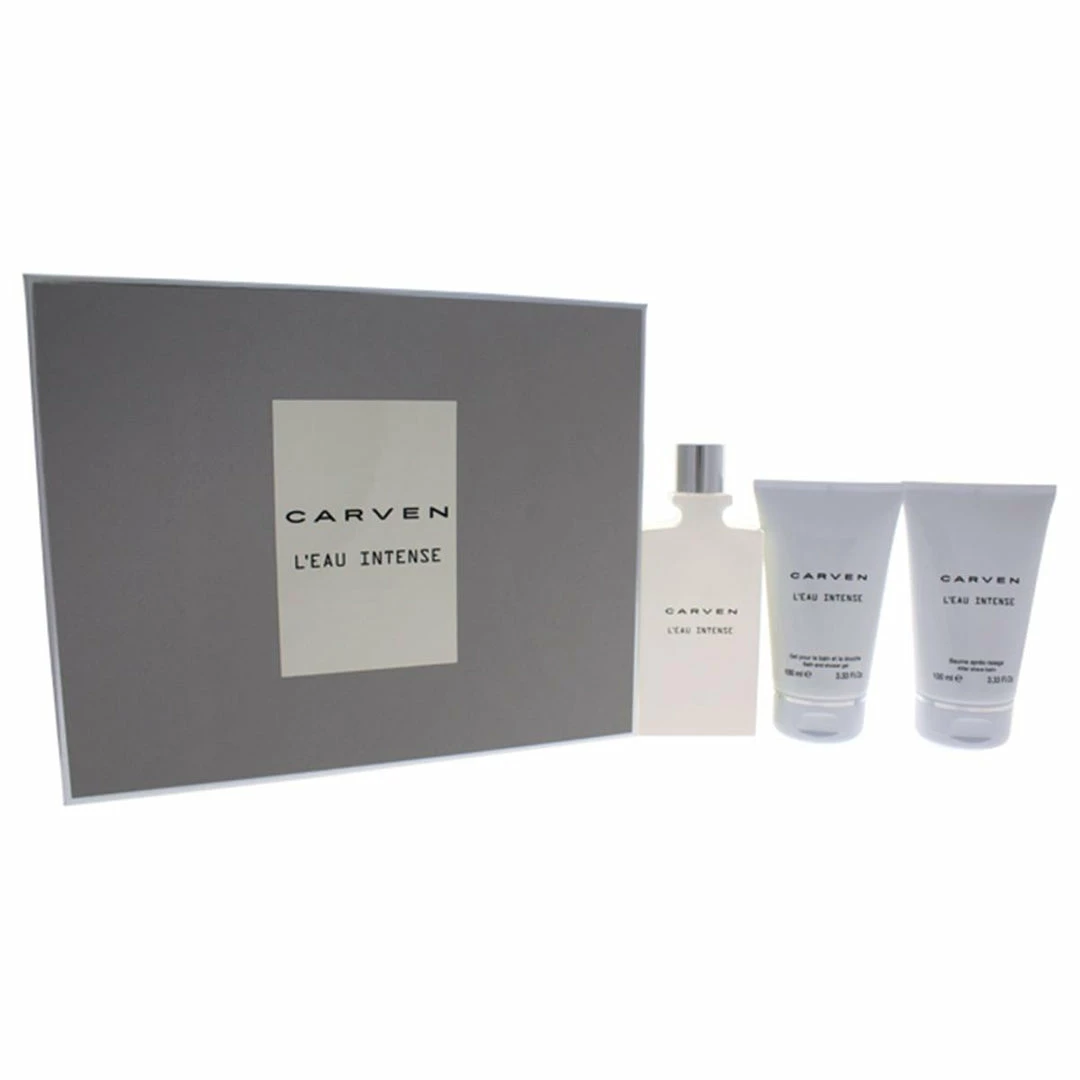 Carven W-GS-4360 LEau Intense Eau de Parfum Spray for Women, 3 Piece 3 Carven W-GS-4360 LEau Intense Eau de Parfum Spray for Women, 3 Piece