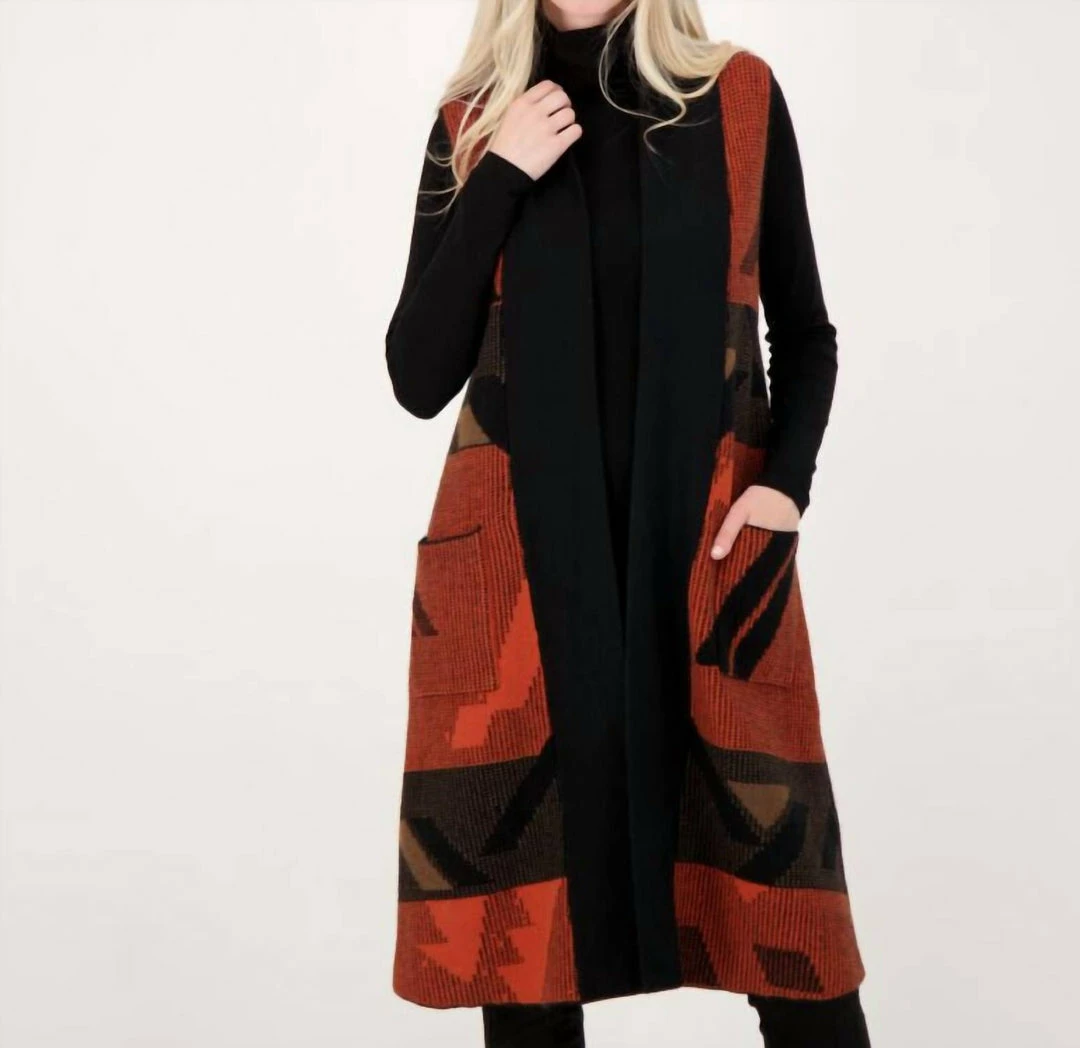 Gabby Isabella Penny Vest in Copper - women 3 Gabby Isabella Penny Vest in Copper - women