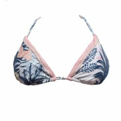 Agua Bendita Lolita Top in Pink/Blue - women