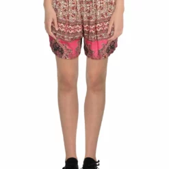 Angie Womens Floral Casual Shorts