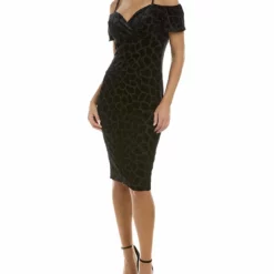 Pink Ruby Velvet Nights Sheath Dress - women