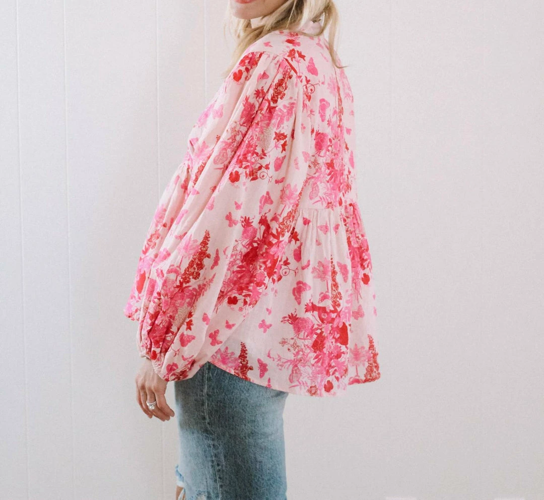 Victoria Dunn Middleton Blouse in Secret Garden - women 7 Victoria Dunn Middleton Blouse in Secret Garden - women - Image 5