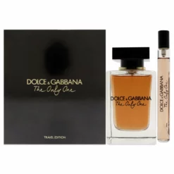 The Only One by Dolce and Gabbana for Women - 2 Pc Gift Set 3.3oz EDP Spray, 0.33oz EDP Spray