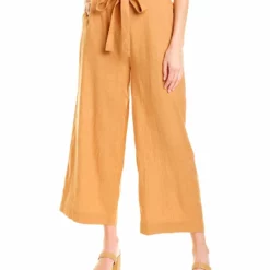 Gabby Isabella Linen-Blend Pant - women