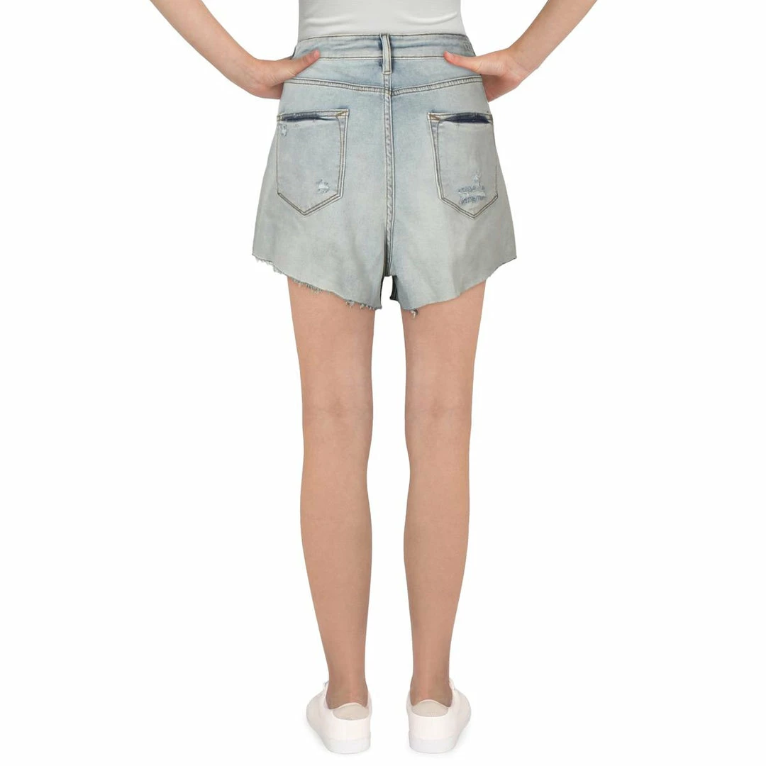 Vigoss Womens Denim Raw Hem Cutoff Shorts 4 Vigoss Womens Denim Raw Hem Cutoff Shorts - Image 2