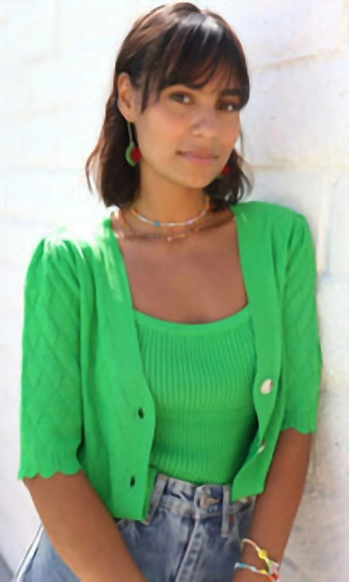 Greylin Florence Knit Cardigan in Green - women 3 Greylin Florence Knit Cardigan in Green - women