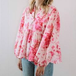 Victoria Dunn Middleton Blouse in Secret Garden - women