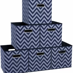 Ornavo Home Chevron Foldable Storage Cube Bin with Dual Handles -Premium Sales 74d8c2afa8b5403db3978a445f12b13f 1080x