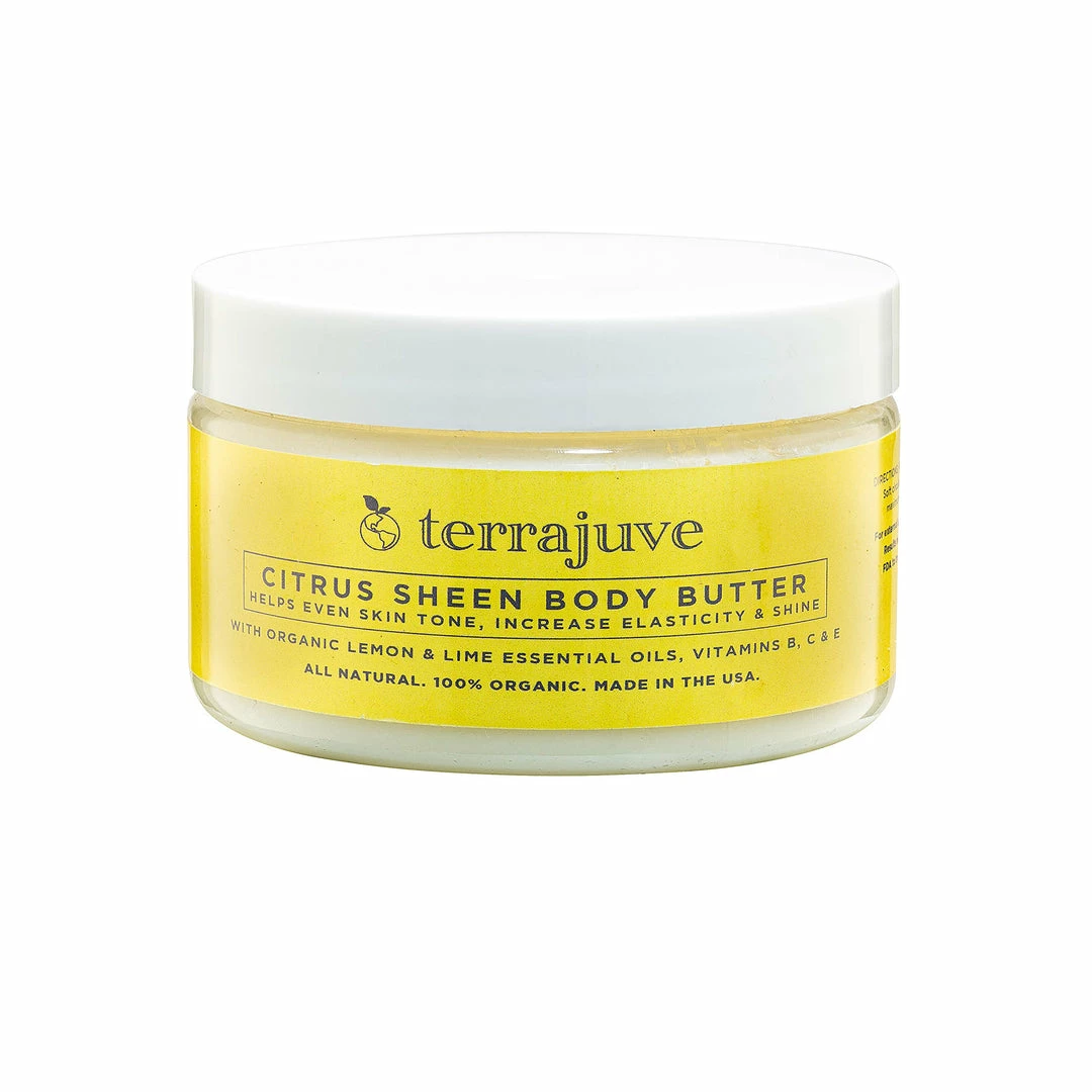 Terrajuve Citrus Sheen Lemon Body Butter 3 Terrajuve Citrus Sheen Lemon Body Butter