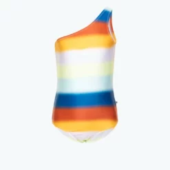 Molo Girls Nai Onepiece Swimsuit in Glowy Rainbow - kids