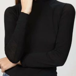 Humanoid Hansel Long Sleeve in Black - women