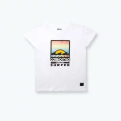 Molo Boys - Rafe T-Shirt in White - kids