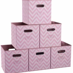 Ornavo Home Chevron Foldable Storage Cube Bin with Dual Handles -Premium Sales 804f7d526adf4b4aa6a63d260ca4d0c7 1080x