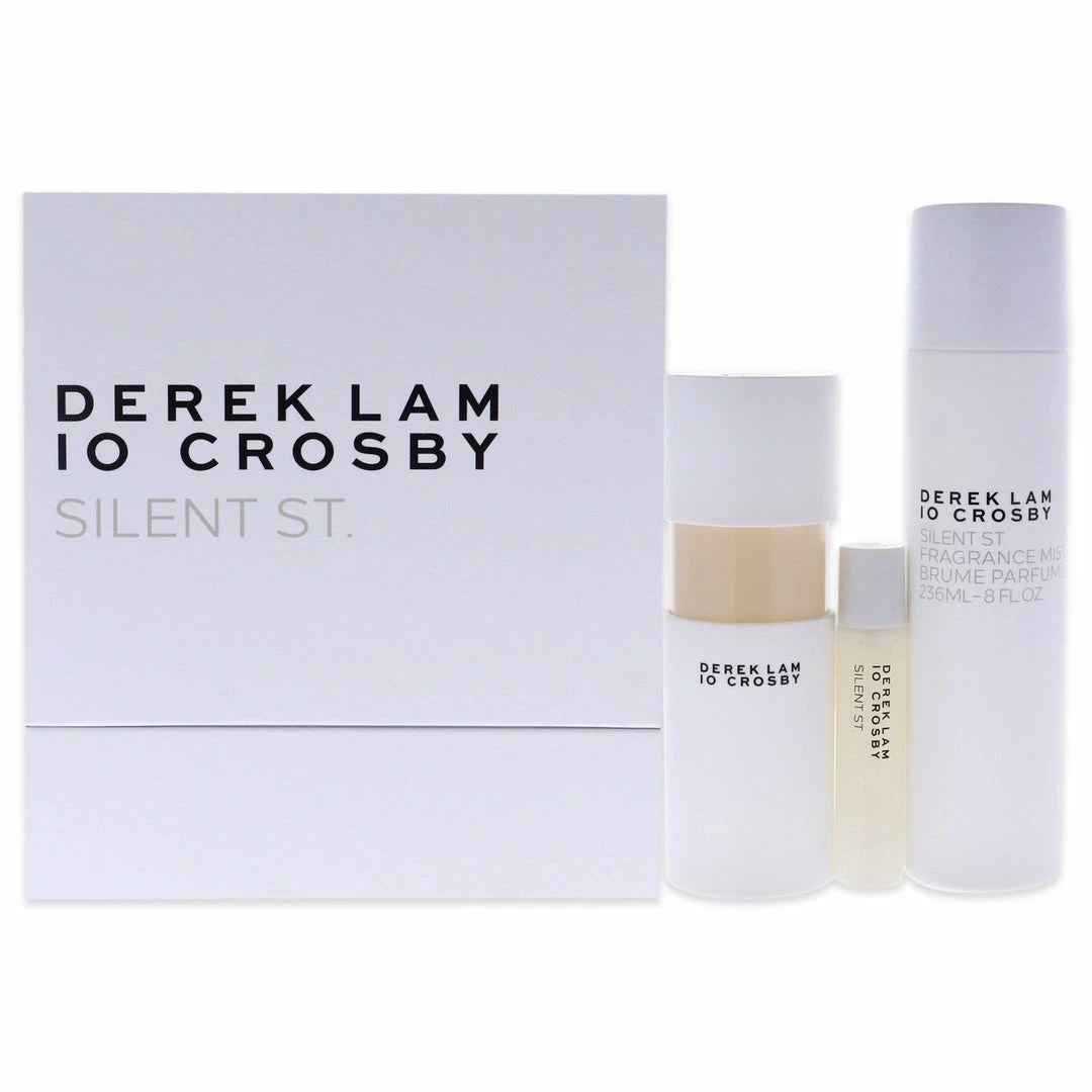 Silent St Spring 20 by Derek Lam for Women - 3 Pc Gift Set 3.4oz EDP Spray, 10ml EDP Spray, 8oz Fragrance Mist 3 Silent St Spring 20 by Derek Lam for Women - 3 Pc Gift Set 3.4oz EDP Spray, 10ml EDP Spray, 8oz Fragrance Mist