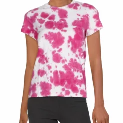 Pam & Gela Womens Tie-Dye Cotton T-Shirt