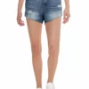 Vigoss Womens Distressed Raw Hem Shorts