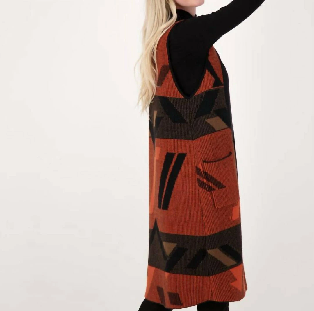 Gabby Isabella Penny Vest in Copper - women 4 Gabby Isabella Penny Vest in Copper - women - Image 2