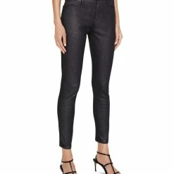Adriano Goldschmied Farrah Womens Coated High Rise Skinny Pants