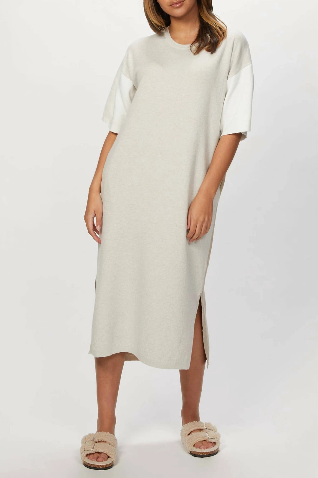 Humanoid Sole Dress in Oatmeal - women 3 Humanoid Sole Dress in Oatmeal - women
