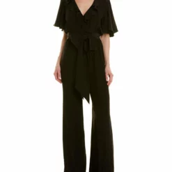 Michael Kors Collection womens Silk Jumpsuit, 4