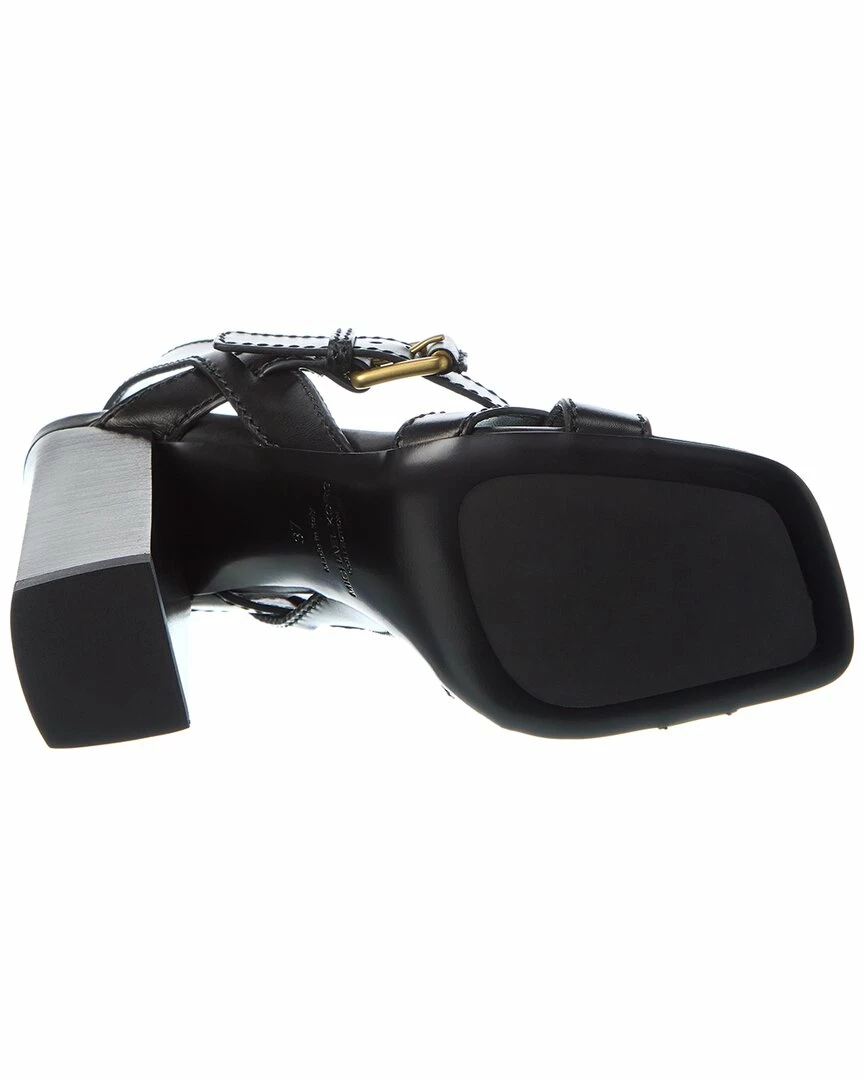 Michael Kors Collection Gladys Leather Sandal - women 6 Michael Kors Collection Gladys Leather Sandal - women - Image 4