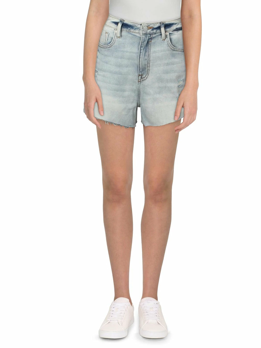 Vigoss Womens Denim Raw Hem Cutoff Shorts 3 Vigoss Womens Denim Raw Hem Cutoff Shorts