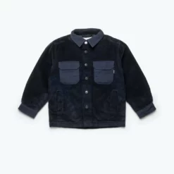 Molo Children'S Henley Jacket in Dark Navy - kids