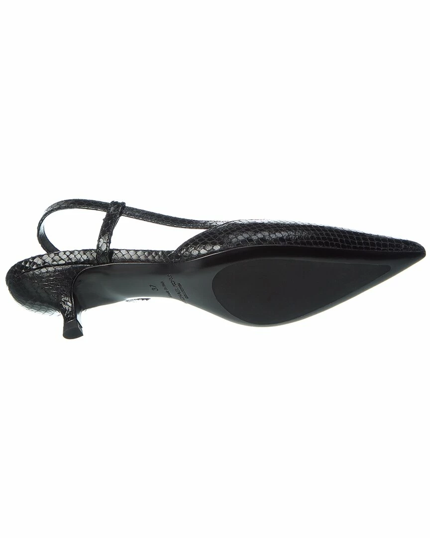 Michael Kors Collection Hallie Leather Sandal - women 6 Michael Kors Collection Hallie Leather Sandal - women - Image 4