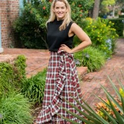 Victoria Dunn Charlotte Skirt in Merry - women