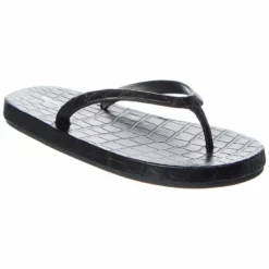 Michael Kors Collection Dakota Crocodile Leather Sandal - women