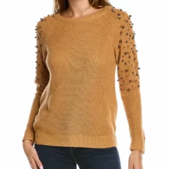 Rain and rose Rain + Rose Wool-Blend Sweater - women